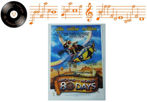 Around The World In 80 Days Jackie Chan Promo Video Shop Original Movie Poster