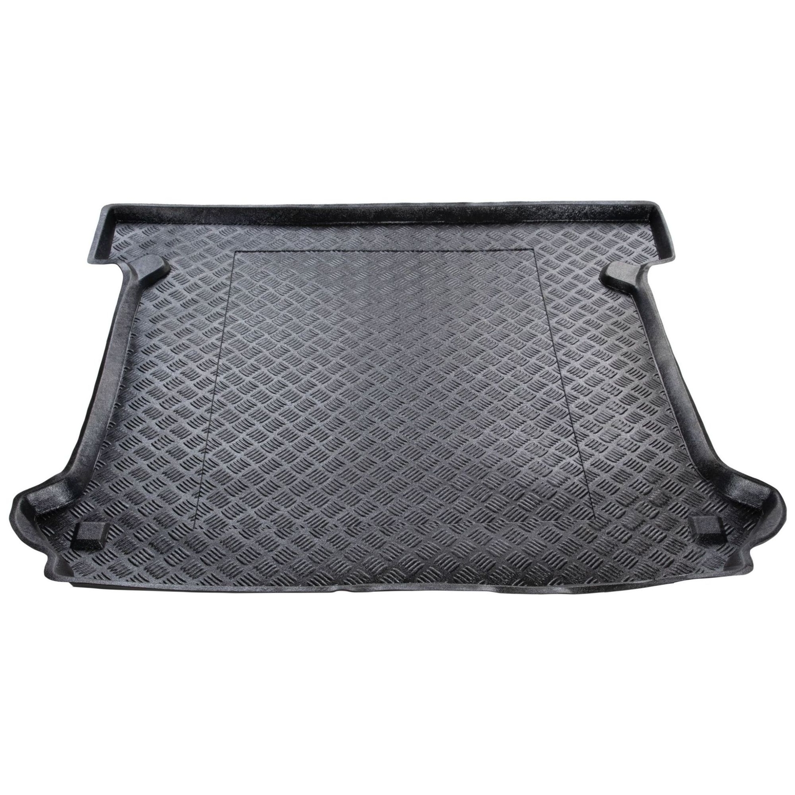 Tapis de coffre Fiat Doblo I 2005-2010 Rezaw-Plast en PVC noir