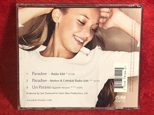 KACI BATTAGLIA~ “PARADISE” (3 Track CD Single) Curb Records 2001 - Picture 2 of 3