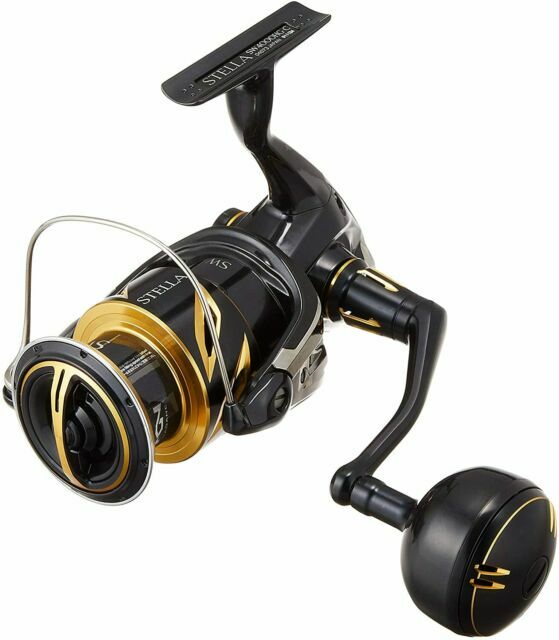 Shimano Stella Sw 4000hg Spinning Reel Black Gold For Sale Online Ebay