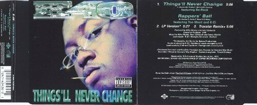 E40 Things'll never change (US, 1997, feat. Bo-Rock)  [Maxi-CD] - Afbeelding 1 van 1