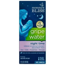 Mommy’s Bliss Gripe Water Night Time - 4oz