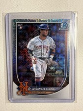 2025 Bowman Mega Box Chrome Mojo Refractor Luisangel Acuna #83 Rookie RC