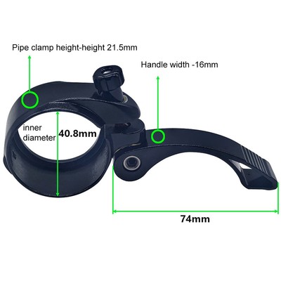 Easy Install Quick Release Bike Seatpost Clamp for Dahon 33 9mm Seatpost