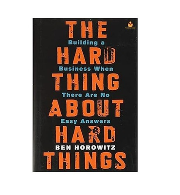 #ad #ad The Hard Thing about Hard Thing: Building a Business Paperback edition $12.25