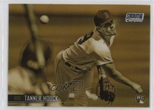 2021 Topps Stadium Club Chrome Gold Minted Tanner Houck #186 Rookie RC