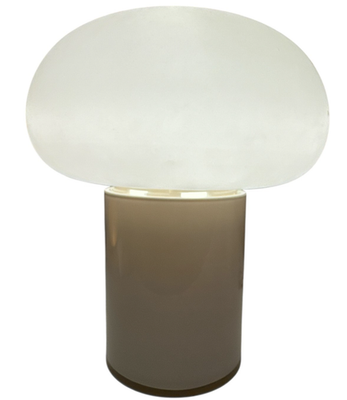 New IKEA DEJSA Table Lamp Beige/Opal White Glass 28 cm (11