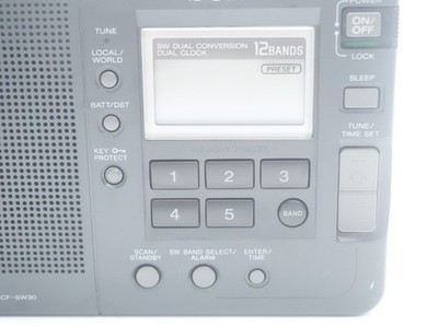 Sony ICF-SW30 FM Stereo SW/MW PLL Synthesized Receiver Early Sony