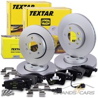 Textar Bremsscheiben +BelÄGe Vorne+Hinten FÜR VW Multivan Transporter BUS T5 T6