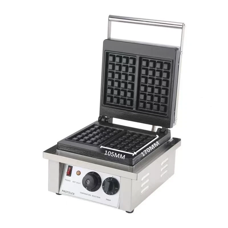 PROTELEX Waffeleisen Waffelgerät Waffelautomat Belgische Waffel 2000W - Bild 3 von 4