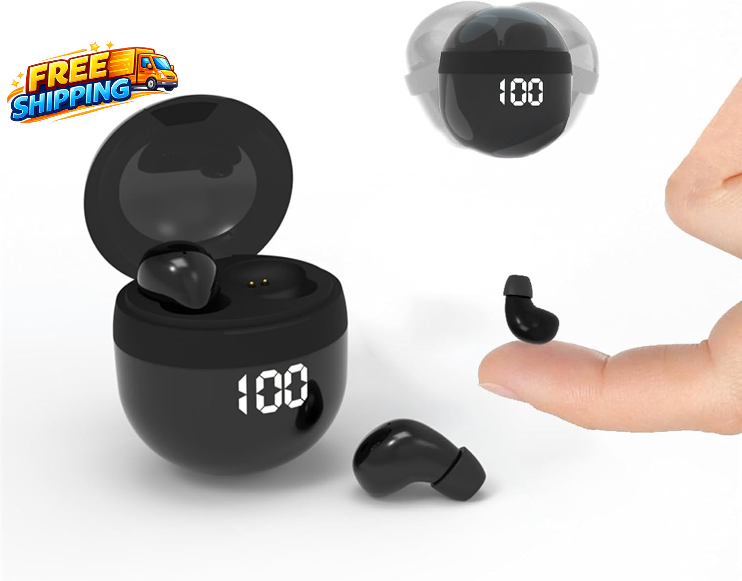 For Work Wireless Bluetooth Tiny Low Profile Micro