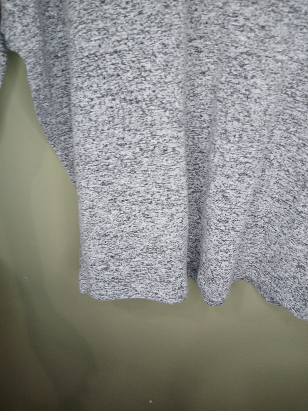 Express Extra Small Oversized Gray Long Sleeve Sh… - image 7