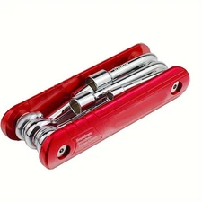 Multi-Size Folding Socket Wrench | 6-in-1 Metric Nut Driver Set