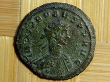 Probus AE Antoninianus, 277 n.e. starożytna rzymska moneta cesarska, oczyszczona