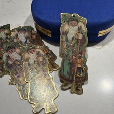 Vintage Die-Cut Santa Claus Decoration
