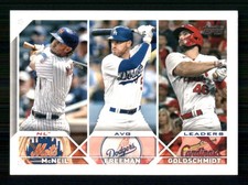 2023 Topps #43 (Jeff McNeil / Freddie Freeman / Paul Goldschmidt) 66893