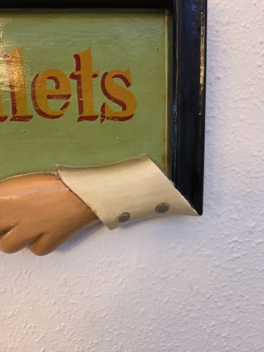 Vintage Country Corner "Toilets" Bathroom Restroom Wall Plaque Sign Decor 10" - Picture 8 of 11
