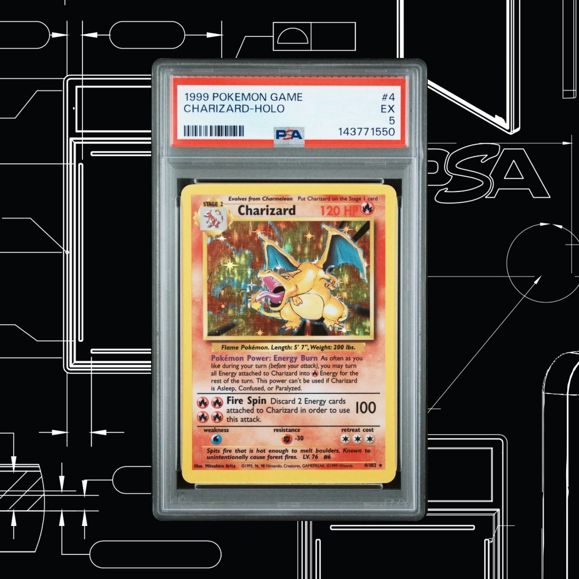 30th ANNIVERSARY CHARIZARD HERITAGE ARCHIVE (12 CARD PSA VAULT