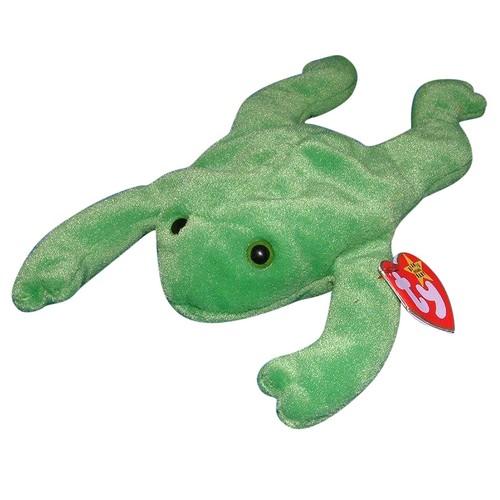 Ty Beanie Baby Legs - MWMT (Frog 1993)