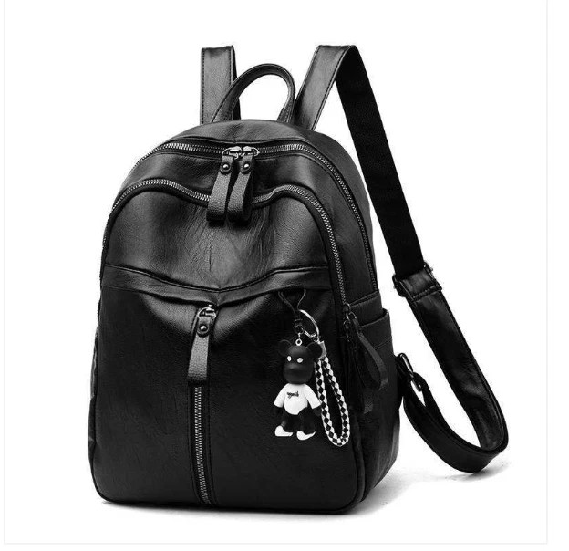 Luxury Waterproof Women&rsquo;s Leather Rucksack Daypack