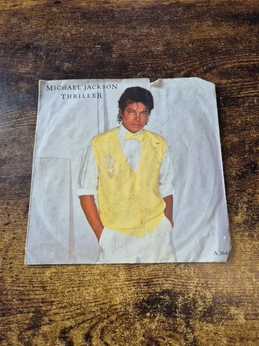 Michael Jackson - Thriller - EPIC - A3643 - 7" 45rpm - UK - 1st Press - 1983 VG+