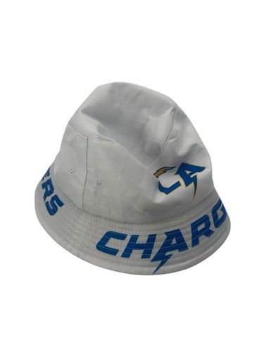 Los Angeles Chargers White Bucket Hat Adult NFL - Picture 3 of 5