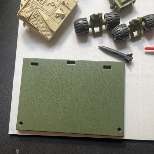 Gi Joe Arah Parts wepons backpack Lot - Imagen 7 de 10