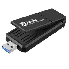 AX5400 WiFi 6E USB Adapter WiFi Card 2.4G/5G/6GHz Tri-Band 5400Mbps USB3.09486