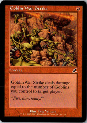 Goblin War Strike C Scourge 96 Near Mint