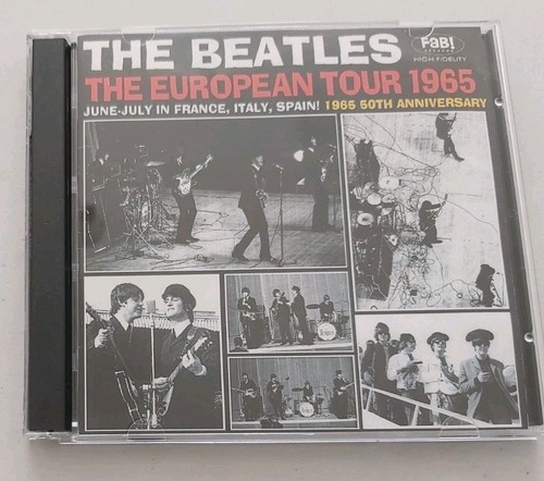 BEATLES FRANCE ITALY EUROPEAN TOUR 1965 2CD R - Picture 2 of 3