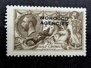 nystamps Great Britain Offices Abroad Morocco Stamp # 217 MOGH U26y1358