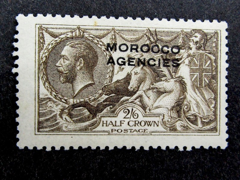 nystamps Great Britain Offices Abroad Morocco Stamp # 217 MOGH U26y1358