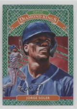 2020 Donruss Optic Diamond Kings Choice Green Dragon Prizm 47/84 Jorge Soler 4l3