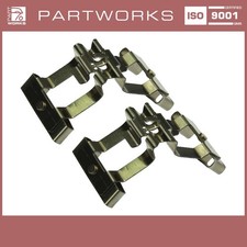 2x Federbleche Bremsbeläge für PORSCHE 981 982 Boxster Cayman 991 Carrera VORNE