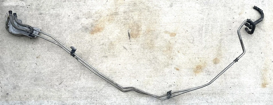 Toyota 4runner 2001-02 derecha debajo del coche calefacción trasera tubo acero inoxidable OEM Foto 4 de 4