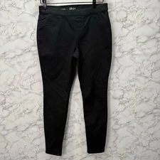 Style & Co Women's Jegging Denim sz L Black Denim Stretch NWOT #G790
