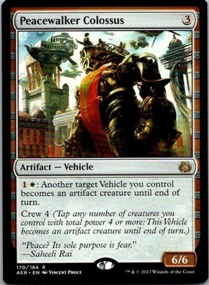 Peacewalker Colossus Aether Revolt MTG LP