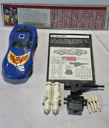 Tracks 100% Complete 1985 Vintage Hasbro G1 Transformers Action Figure