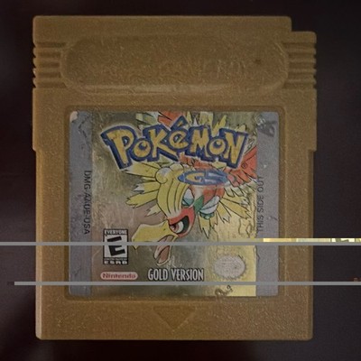 Nintendo Pokemon Gold Version Nintendo Game Boy Color NTSC-U/C E Role Playing