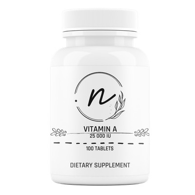 NaturePRO - Vitamin A 25000 IU, 100 Tabletten