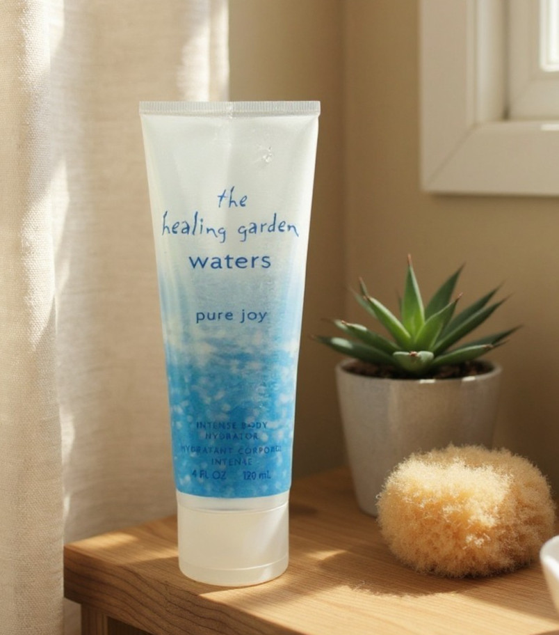 ИСЦЕЛЯЮЩИЕ САДОВЫЕ ВОДЫ PURE JOY - ИНТЕНСИВНЫЙ УВЛАЖНИТЕЛЬ ДЛЯ ТЕЛА - 4.0 OZ. -