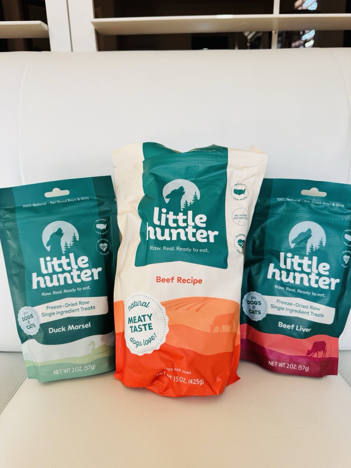 Beef,  Liver, Duck Treats