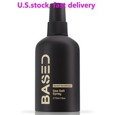 BASED Sea Salt Spray, Natural Finish Sea Salt Spray for Hair, 6oz