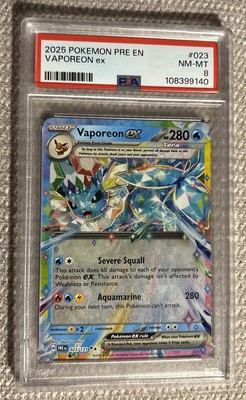 Vaporeon ex 023/131 Prismatic Evolutions Holo for sale