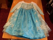 Disney Store Frozen Elsa Dress-up Costume-Sz. 9/10