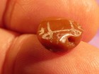 ANCIENT PYU KUSHAN LINE DECORATED GLOSSY TABULAR SHAPED 11.4-4.8 MM — photo 5