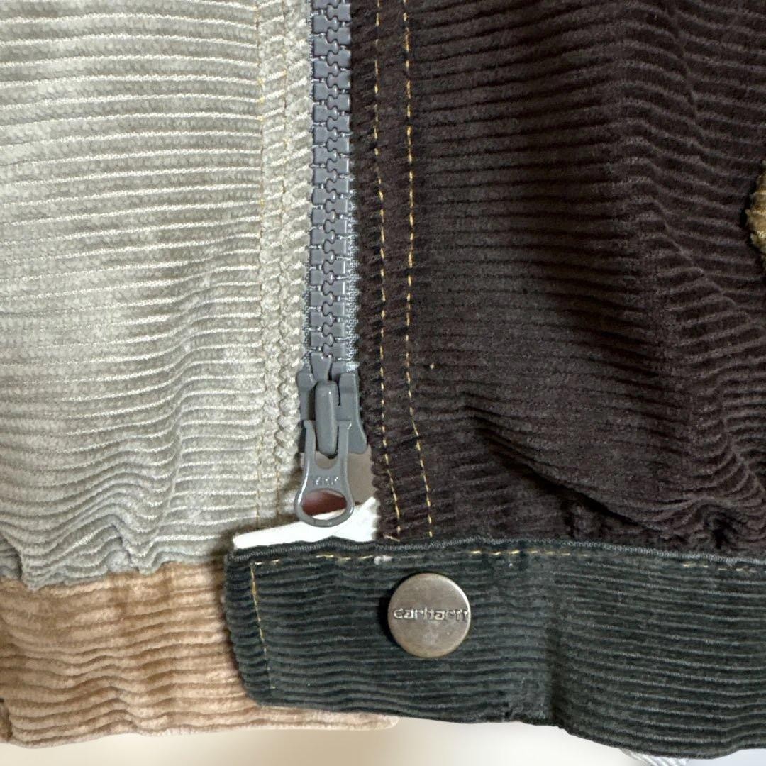 Carhartt Patchwork Corduroy Jacket Multicolor XL … - image 4