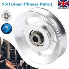95/114mm Gym Pulley Wheel for Fitness Equipment Cable Machine Pulley System New