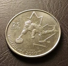 2007 Curling Canada 25 Cents Elizabeth II Quarter Coin 25 Cent