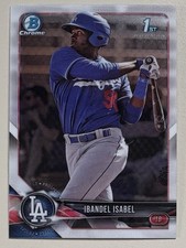 2018 Bowman - Chrome Prospects Ibandel Isabel #BCP47 (RC)
